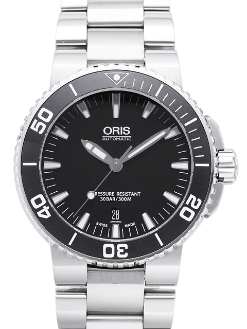 オリス Oris アクイス デイト / Ref.733.7653.4154M